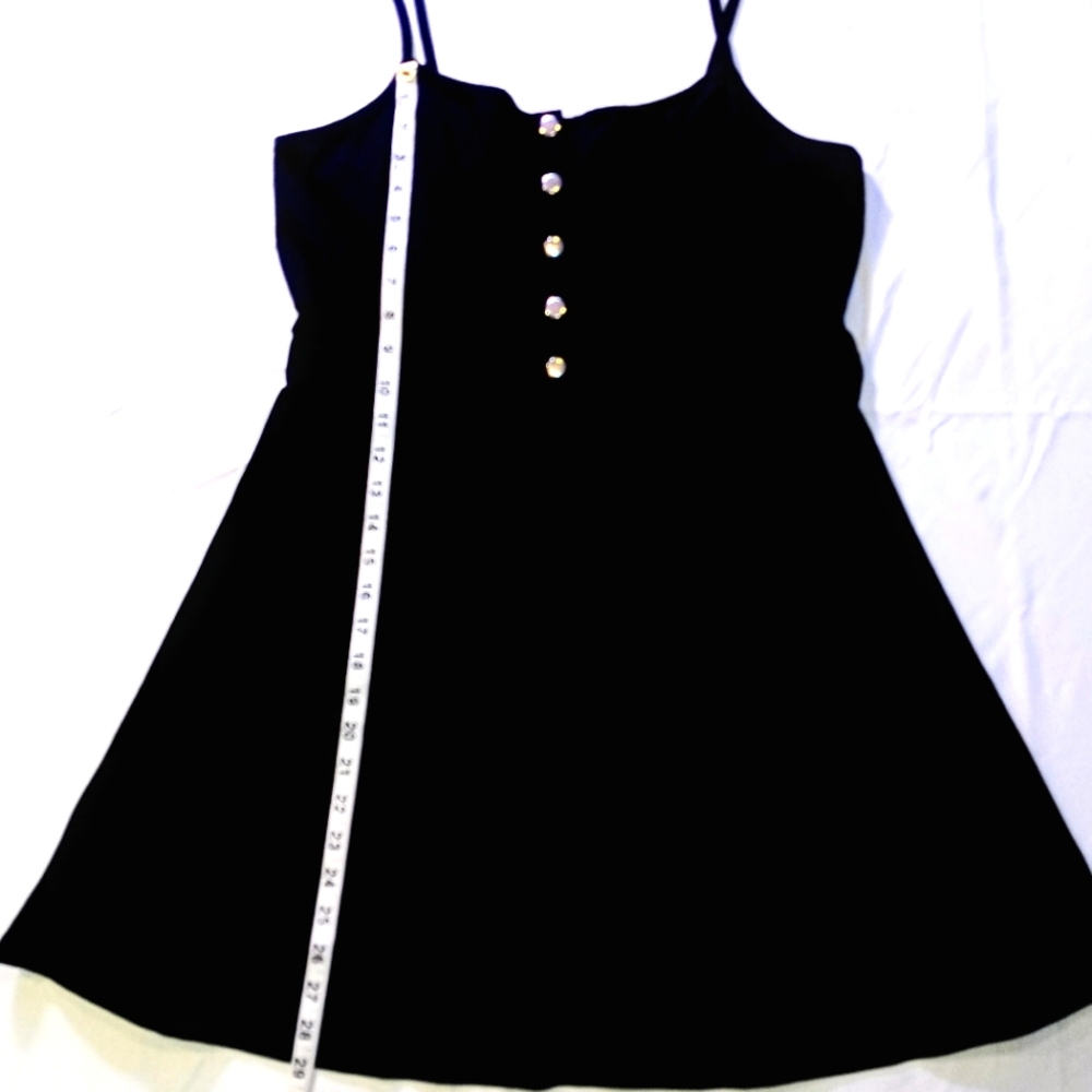 Forever 21+ Black skater dress 2X